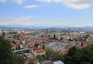 View from Ljubljana Castle
